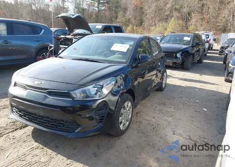 2021 Kia Rio Lx z USA, uszkodzony, nr VIN 3KPA24ADXME424063